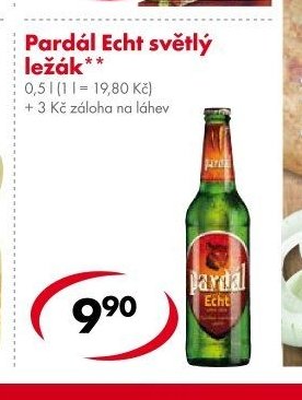 Pardál Echt světlý ležák
