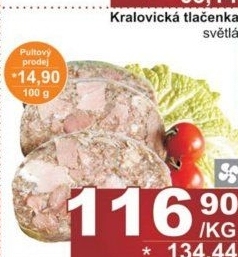 Tlačenka kralovická světlá