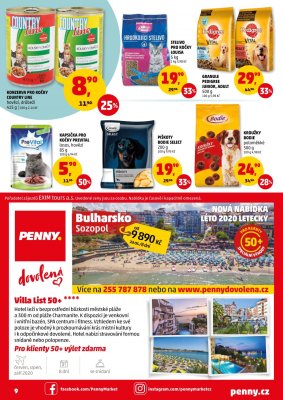 akční leták Penny Market 20.1.2020-22.1.2020