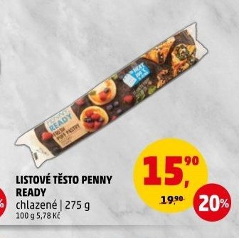 LISTOVÉ TĚSTO PENNY READY