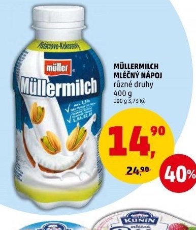 MÜLLERMILCH MLÉČNÝ NÁPOJ
