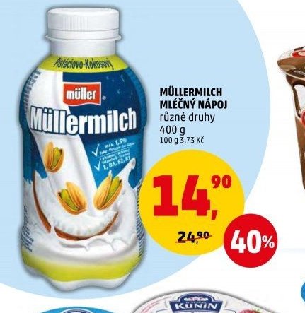 MÜLLERMILCH MLÉČNÝ NÁPOJ