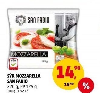 SÝR MOZZARELLA SAN FABIO