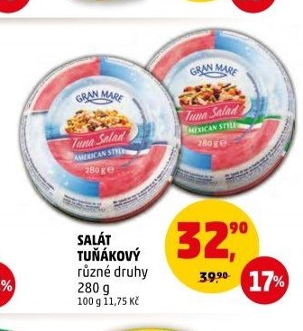 SALÁT TUŇÁKOVÝ