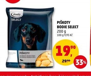PIŠKOTY BODIE SELECT