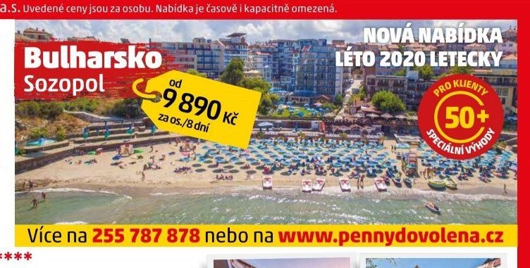 Zájezd do Bulharska Sozopol