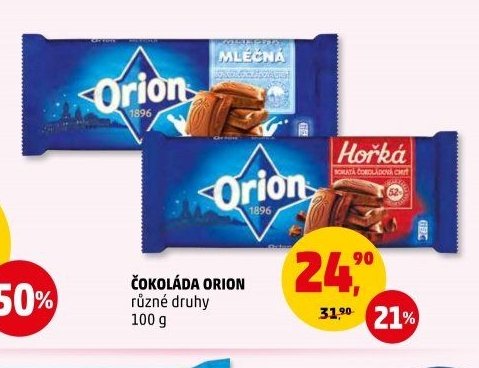 Čokoláda Orion