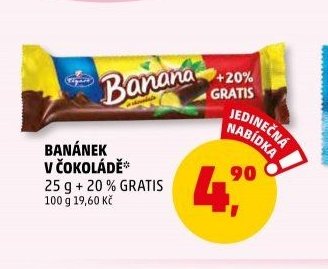 Banánek v čokoládě