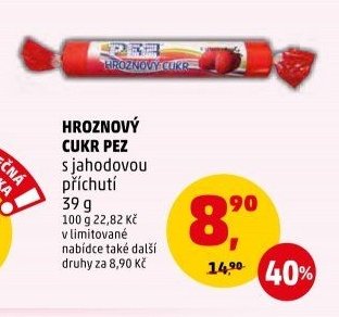 Hroznový cukr Pez