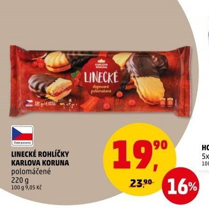 LINEČKÉ ROHLÍČKY KARLOVA KORUNA