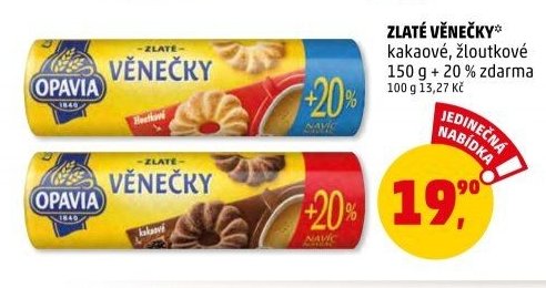 ZLATÉ VĚNEČKY kakaové