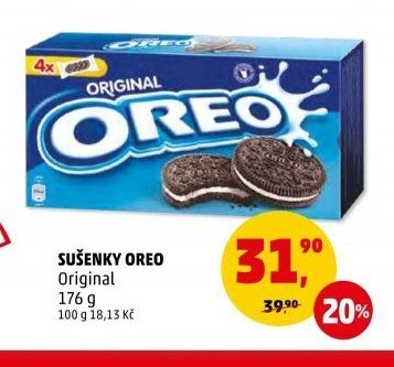 SUŠENKY OREO Original 176 g