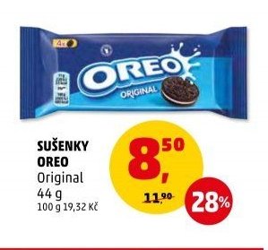 SUŠENKY OREO Original 44 g