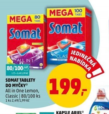 Somat tablety do myčky