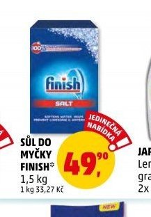 Sůl do myčky Finish