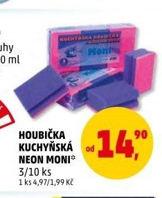Houbička kuchyňská Neon Moni