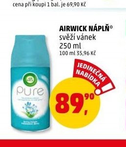 Airwick náplň