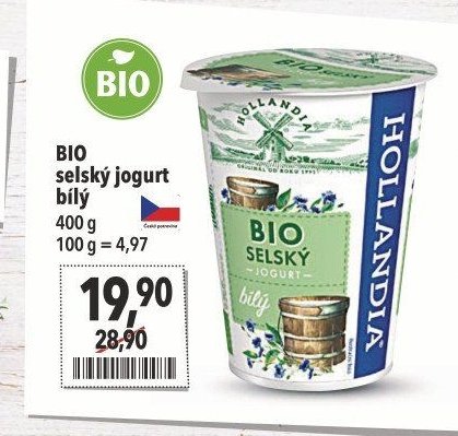 BIO selský jogurt bílý 400 g