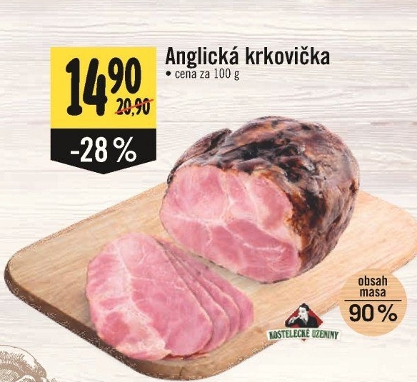 Anglická krkovice Kostelecké uzeniny
