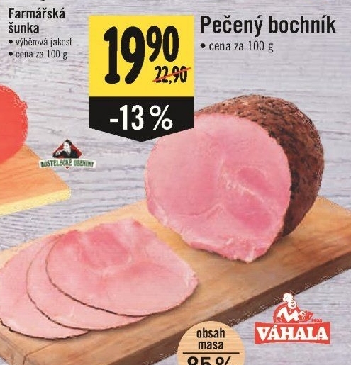 Bochník pečený Váhala