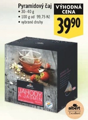 Čaj Albert Excellent - pyramidový