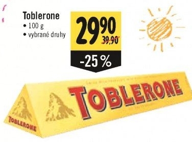 Čokoláda Toblerone