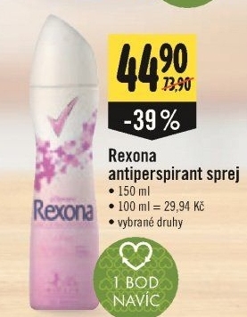 Deodorant sprej Rexona