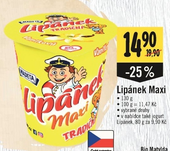 Dezert Lipánek Madeta