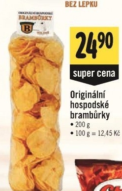 Hospodské brambůrky Bramborárna Zykmund