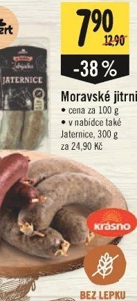 Jitrnice moravská Krásno
