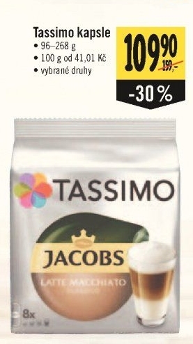 Kapsle Tassimo Jacobs