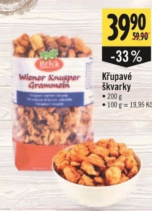 Křupavé škvarky Brick