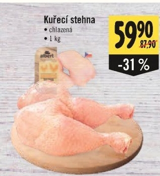 Kuřecí stehna Albert