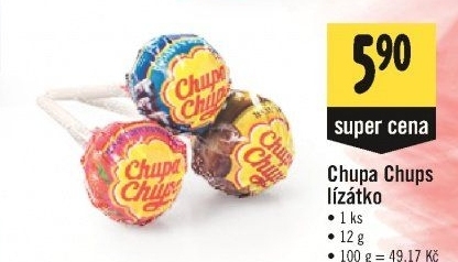 Lízátko Chupa Chups