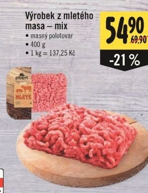Mleté maso mix Albert