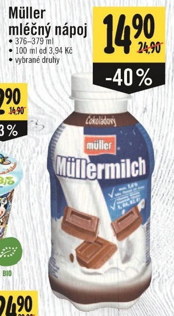 Nápoj mléčný Müller