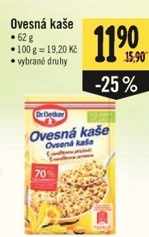 Ovesná kaše Dr. Oetker