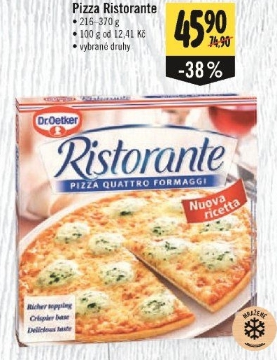 Pizza mražená Ristorante Dr. Oetker