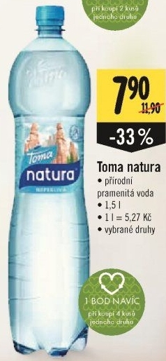Přírodní voda Toma Natura