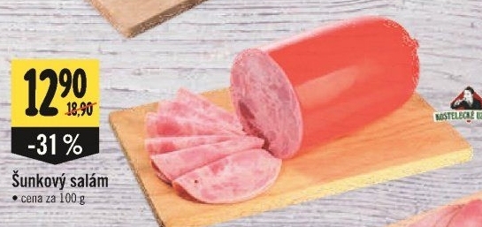 Salám šunkový Kostelecké uzeniny