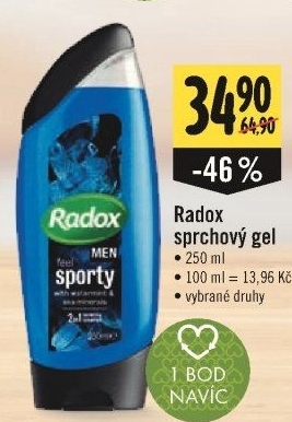 Sprchový gel Radox