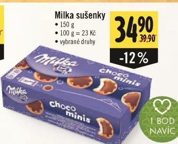 Sušenky Milka