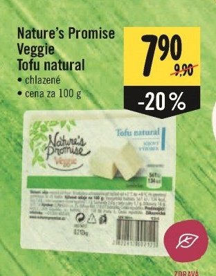 Nature's Promise Veggie Tofu natural