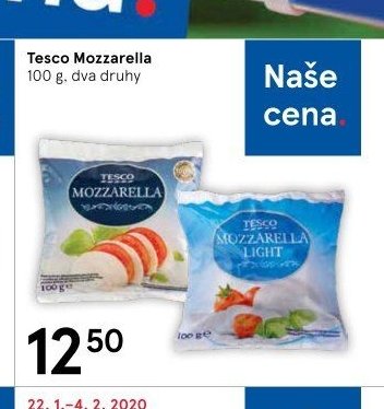 Tesco Mozzarella