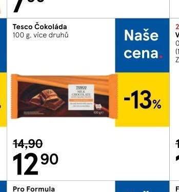 Tesco Čokoláda
