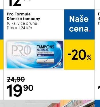 Pro Formula Dámské tampony