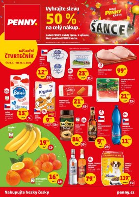 akční leták Penny Market 23.1.2020-26.1.2020