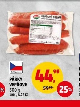 PÁRKY VEPŘOVÉ