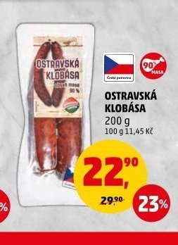OSTRAVSKÁ KLOBÁSA