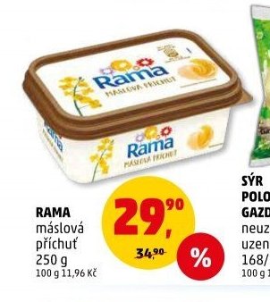 RAMA máslová příchuť